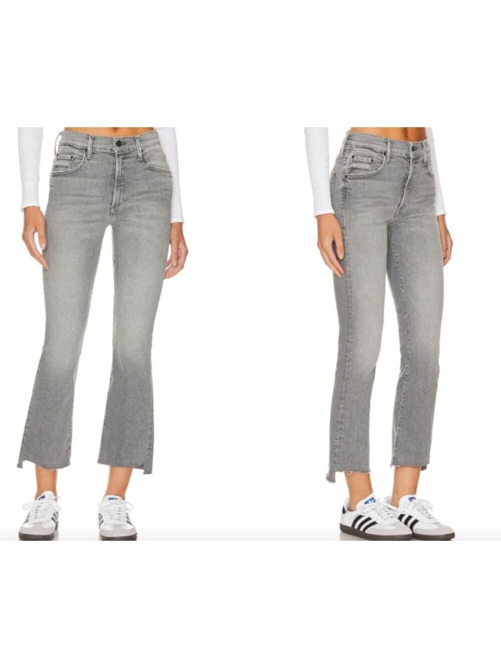 MOTHER The Insider Crop Step Fray Barely There 24
